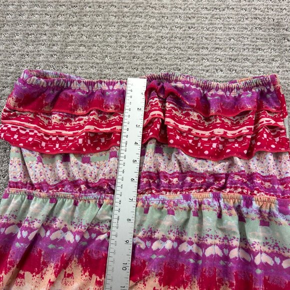 Guilty Tube Mini Dress Women Size Extra Large XL Red Pink Colorful Party - Picture 9 of 9